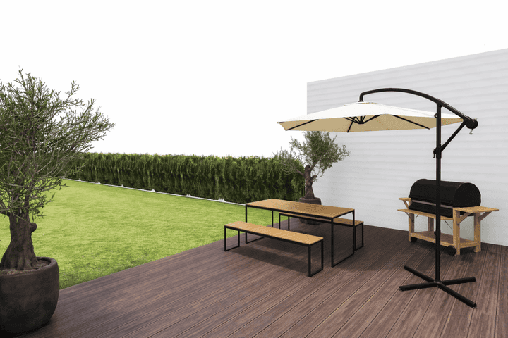 Apparement de 2 chambres avec terrasse et jardin  - Photo 12