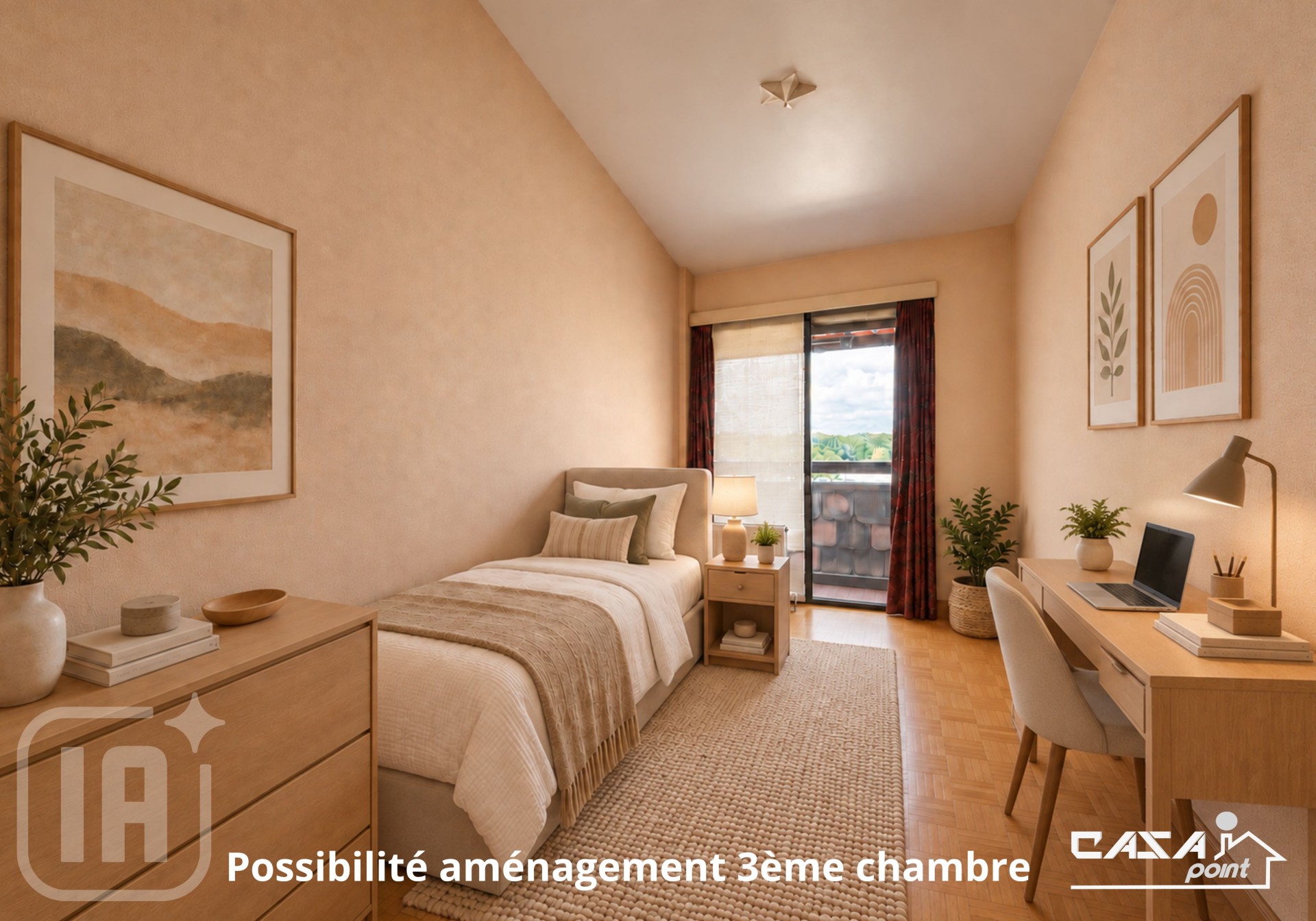 Lumineux appartement 2 chambres avec triple terrasse - Photo 8